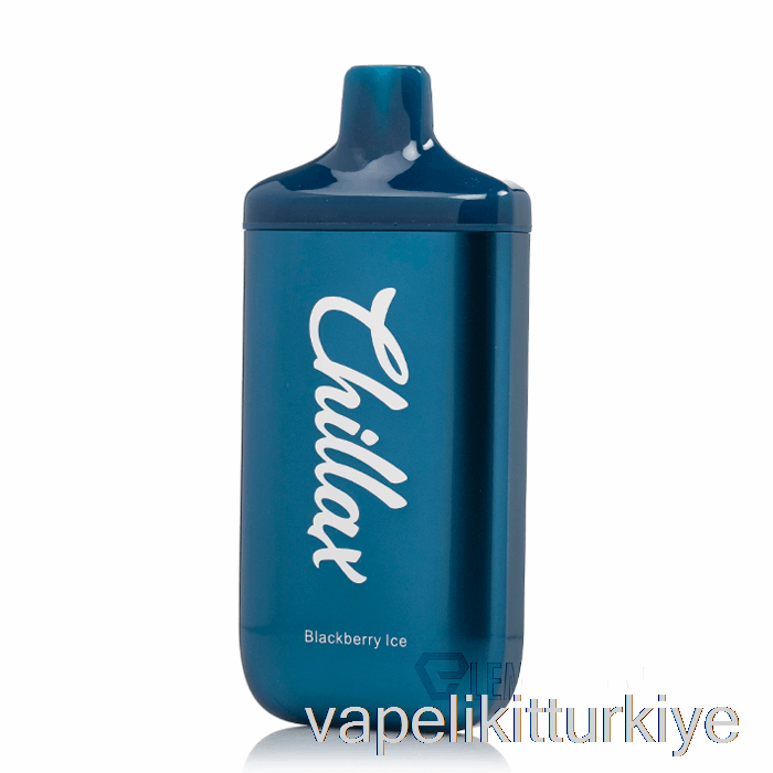 Vape Likit Chillax 9000 Tek Kullanımlık Blackberry Buz